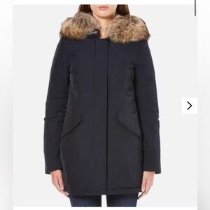 Woolrich Women's Arctic Parka - Dark Blue SMALL